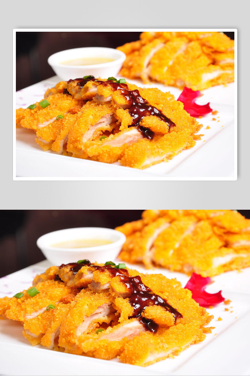 飘香美味美食鸡排肉食图片素材