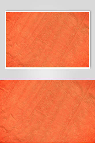 橘色褶皱旧纸图片