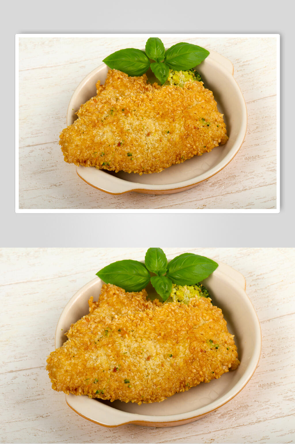 招牌金黄美味酥脆炸鸡腿食物图片素材