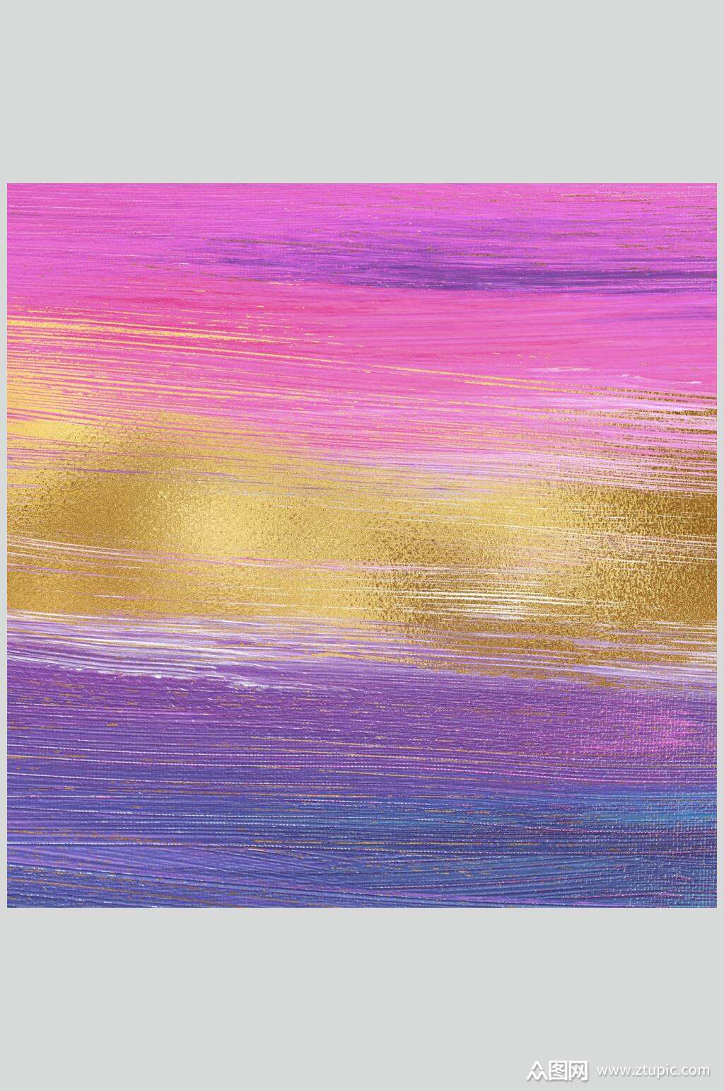 水彩金紫色金箔纹理图片素材