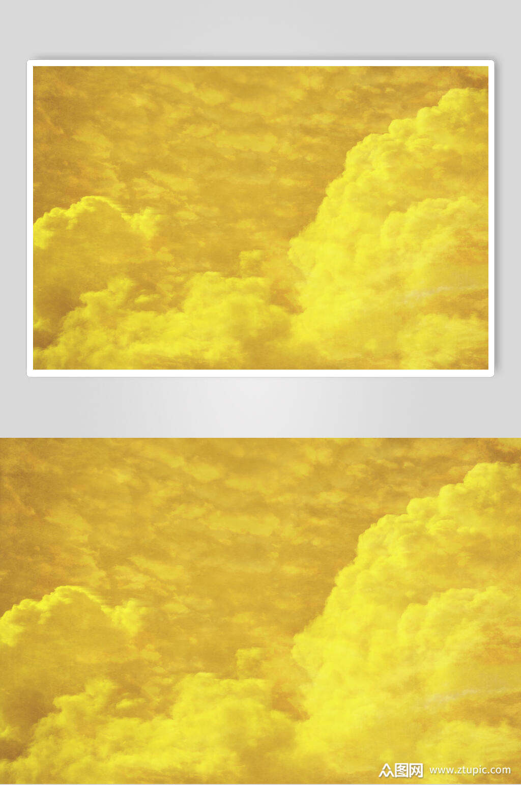 黄色云彩彩色炫酷背景图片素材