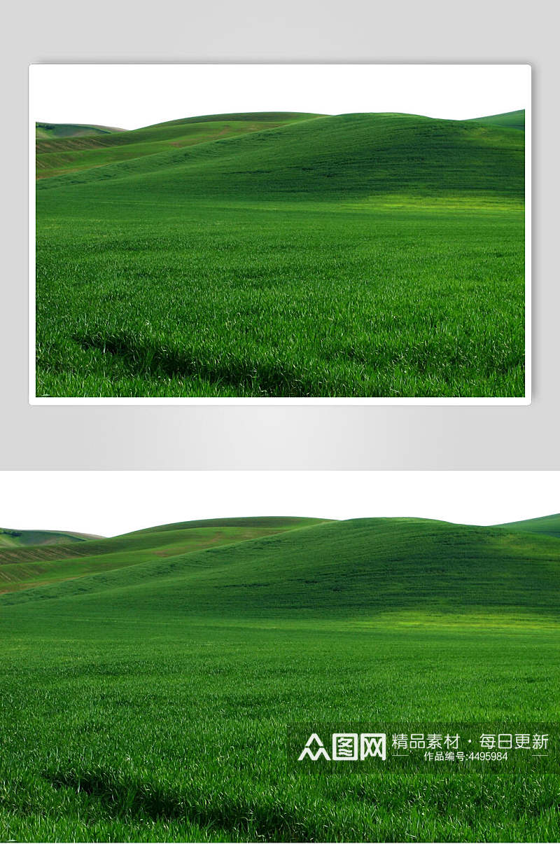 绿色草原草地风景摄影图片素材