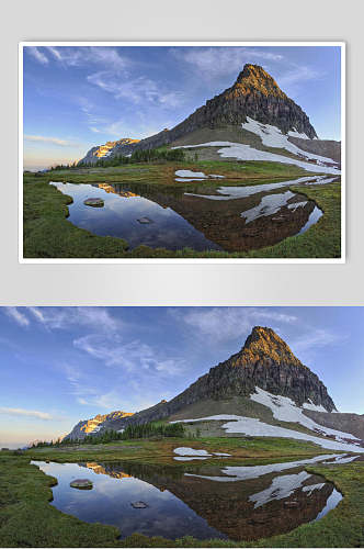 山水山峰野外风景图片