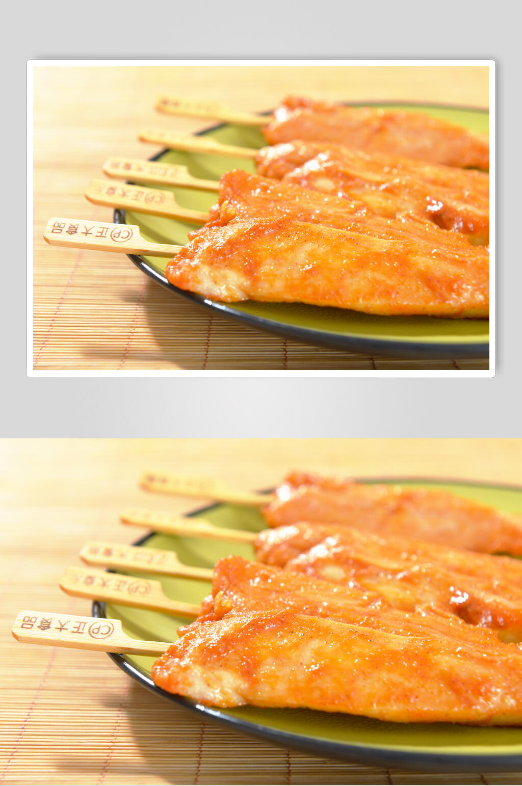 美味鸡柳炸串烧烤餐饮高清图片素材