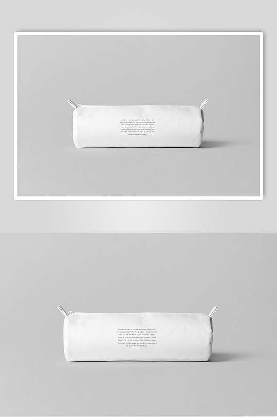 横放文具笔袋样机-众图网