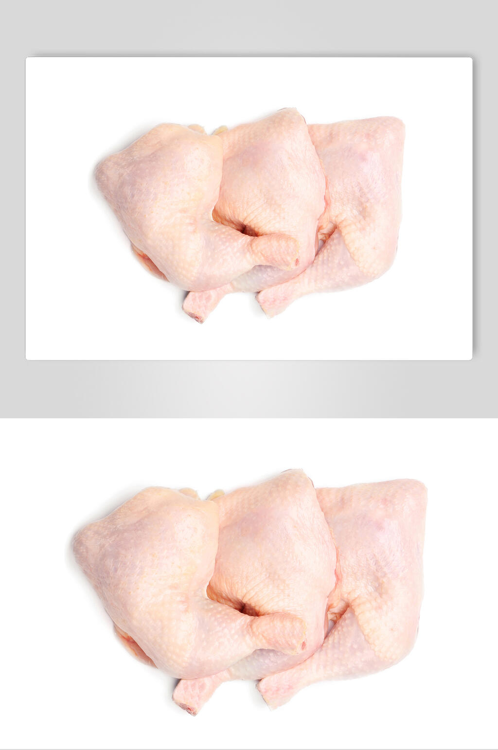 鸡腿肉鸡肉实拍摄影图素材