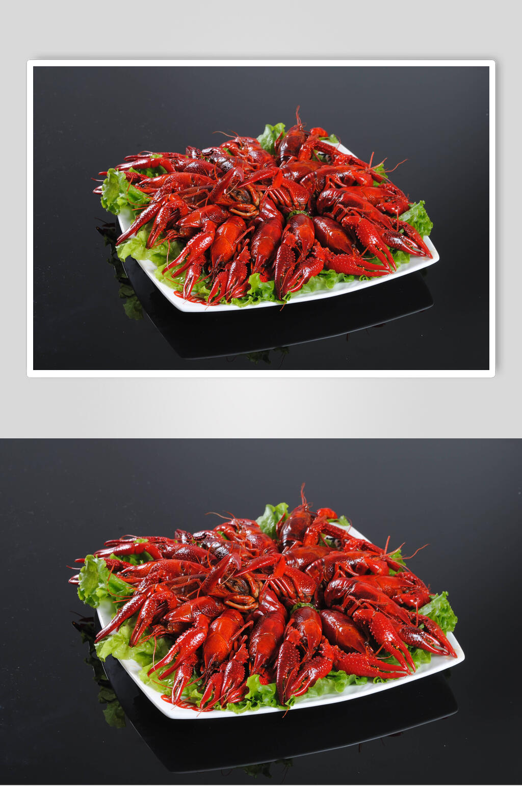 美味麻辣小龙虾餐饮摄影图素材