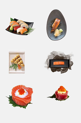 创意寿司实拍免抠素材
