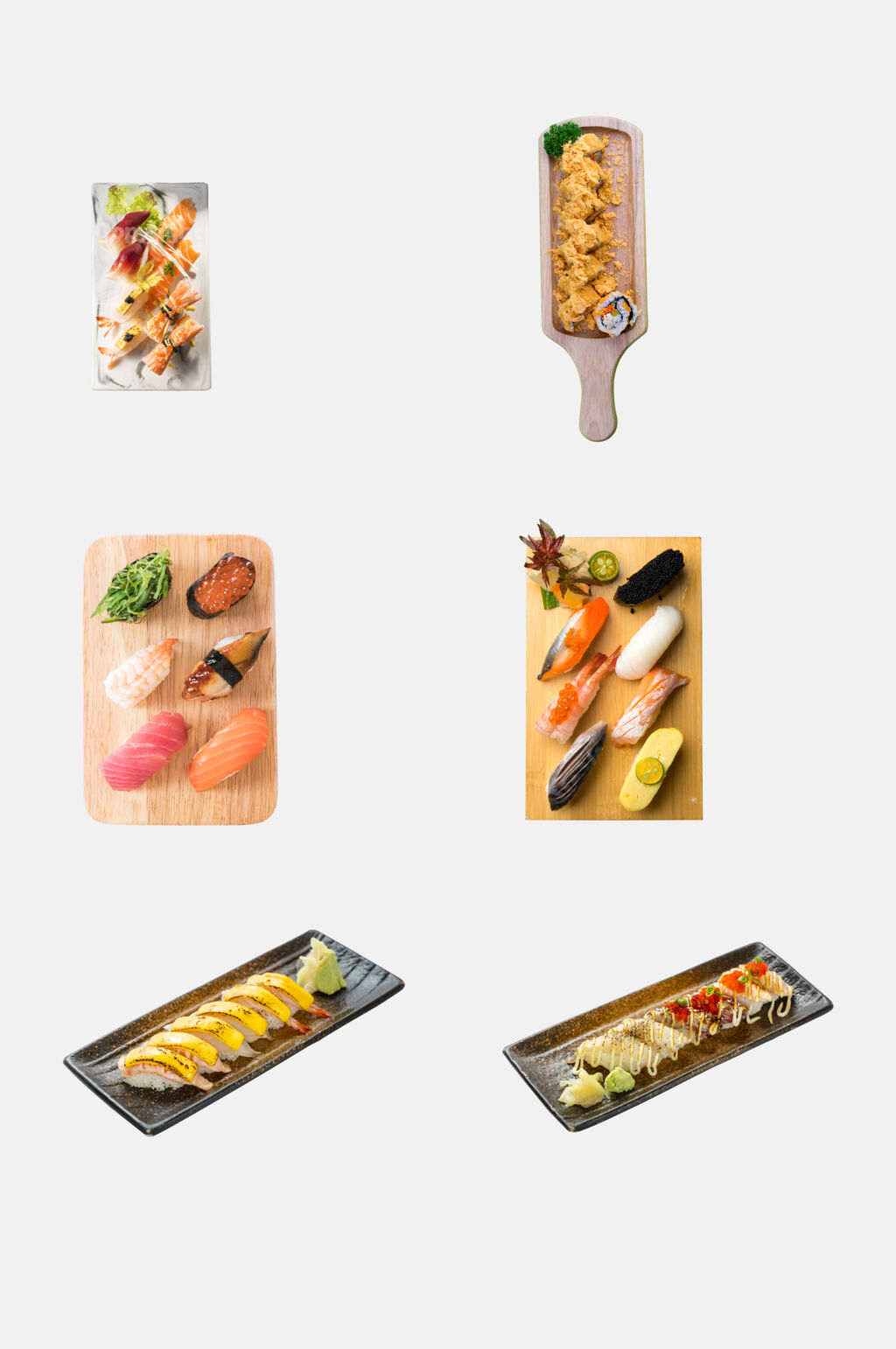 套餐寿司实拍免抠素材素材