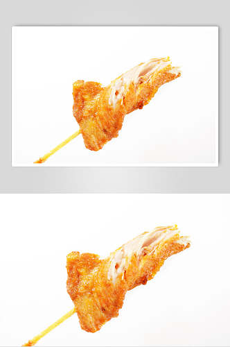 鸡排鸡柳炸串烧烤餐饮摄影图片