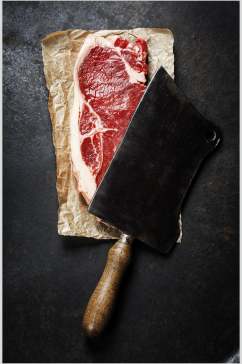品质食材美味牛排实拍图高清图片