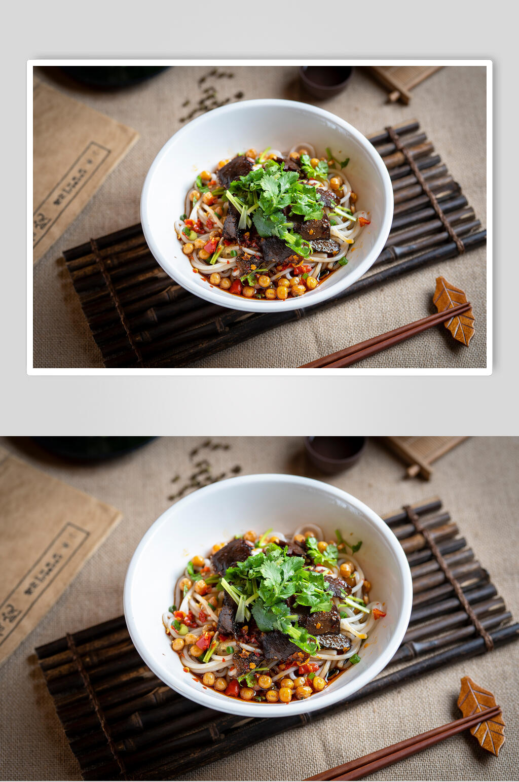 秘制美味面食摄影图片素材