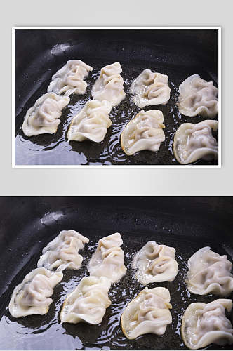 鲜香美味饺子餐饮摄影图