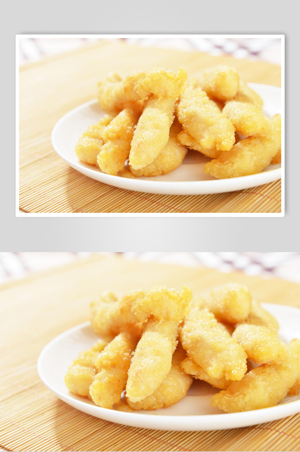 金黄鸡小吃摄影餐饮高清图片素材