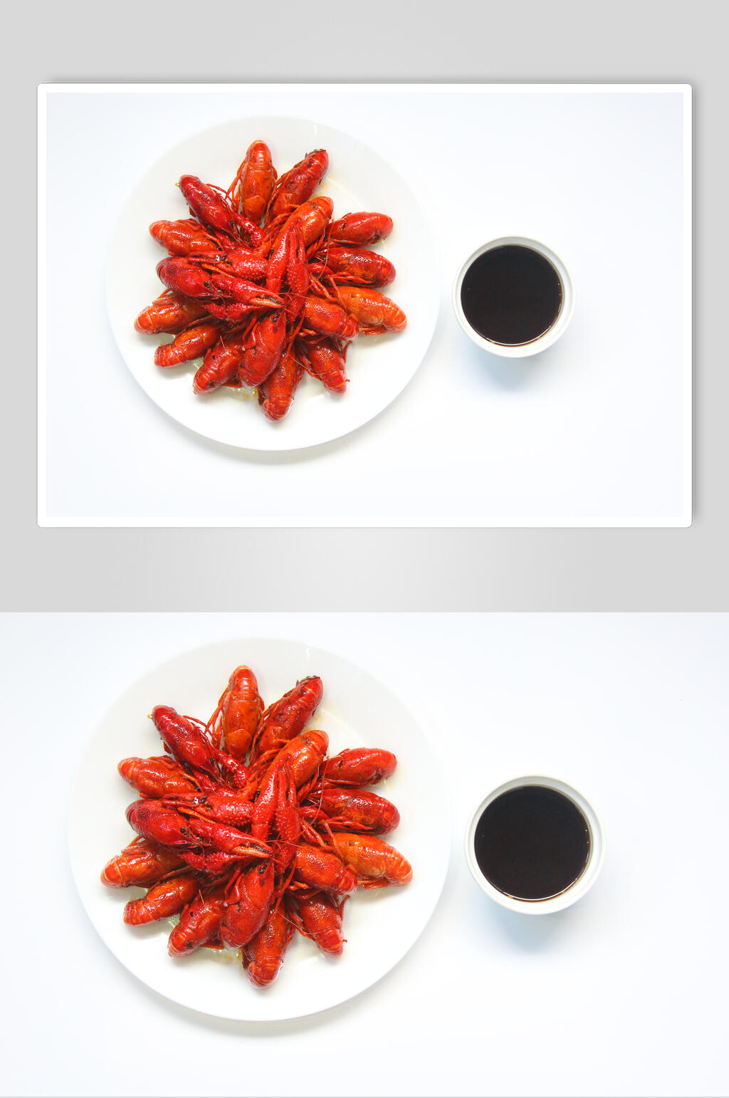 酱油麻辣小龙虾摄影图素材