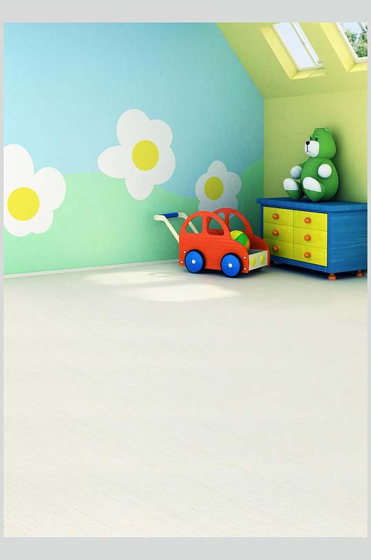 玩具车儿童卡通背景图片