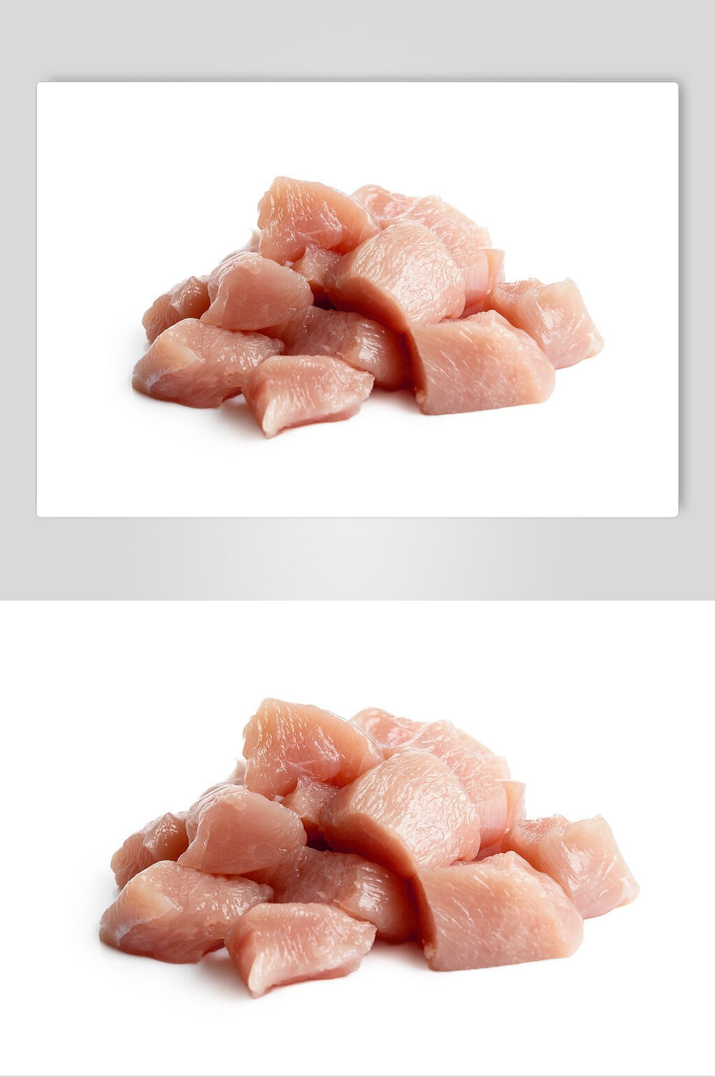 鸡胸肉鸡肉实拍摄影图素材