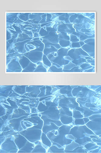 液态线条蓝色海浪波纹背景图片