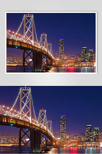大桥城市风景建筑壁纸图片