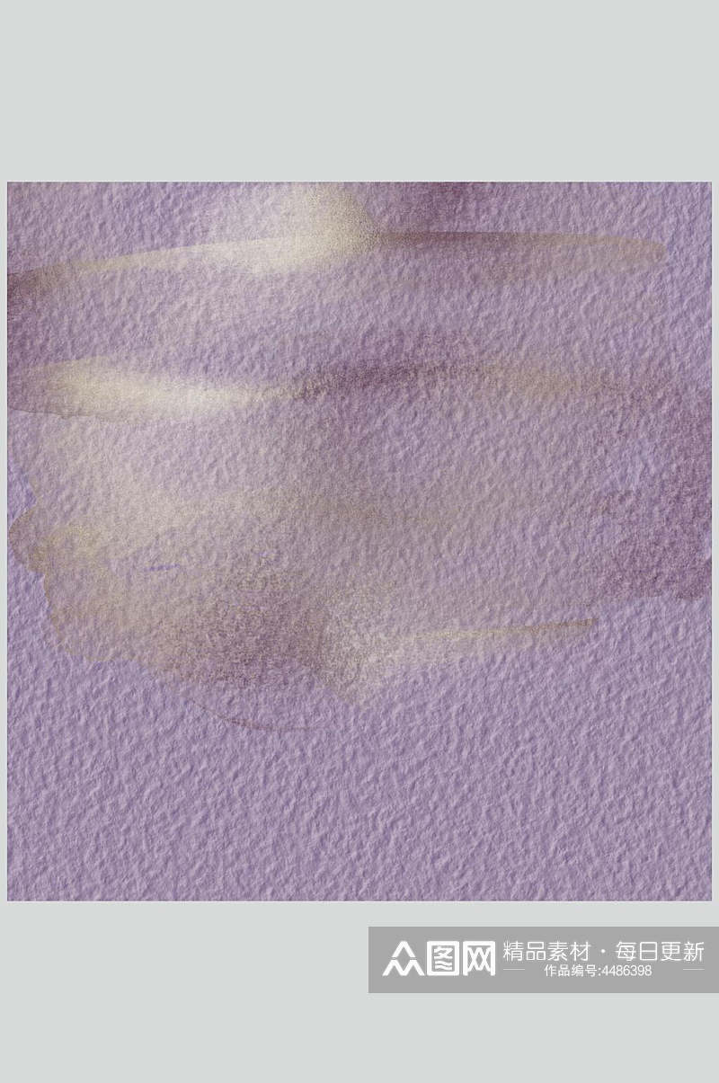 紫色金色水彩金箔纹理图片素材