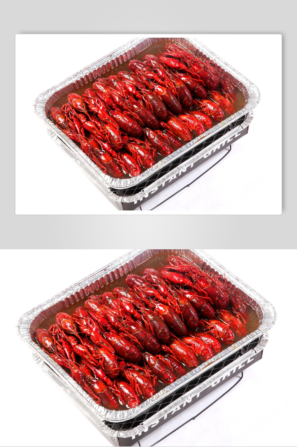 干锅麻辣小龙虾餐饮食品摄影图素材