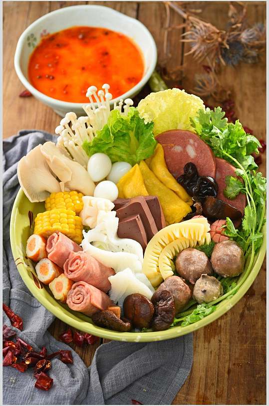 鲜香美味麻辣烫餐饮摄影图片