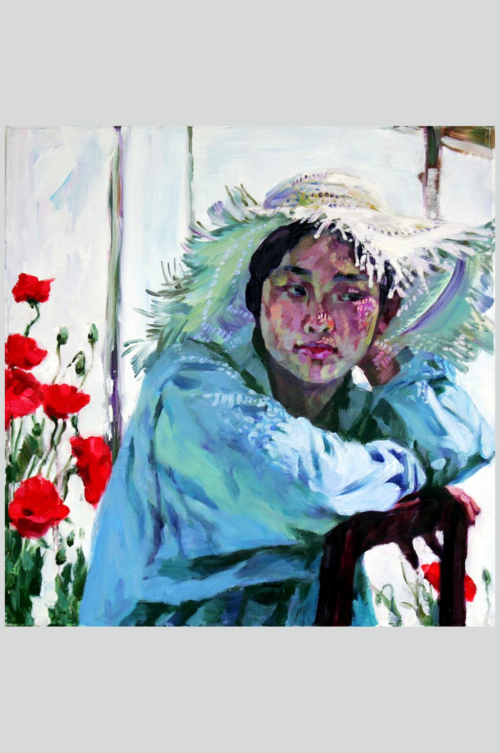 时尚油画艺术美术画图片素材