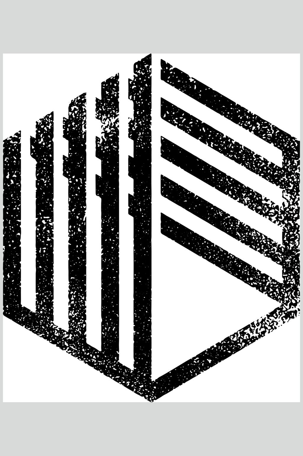 线条黑色手绘简约几何图形矢量素材素材