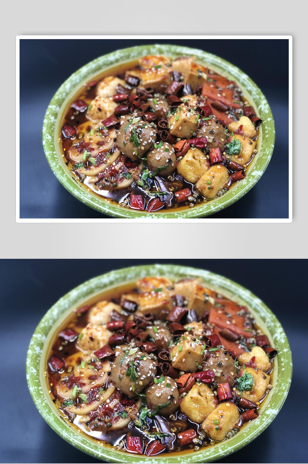 你莲藕麻辣烫套餐图片素材