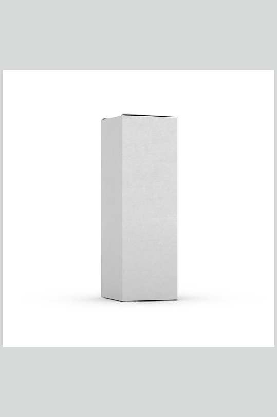 白色免扣白膜纸盒样机