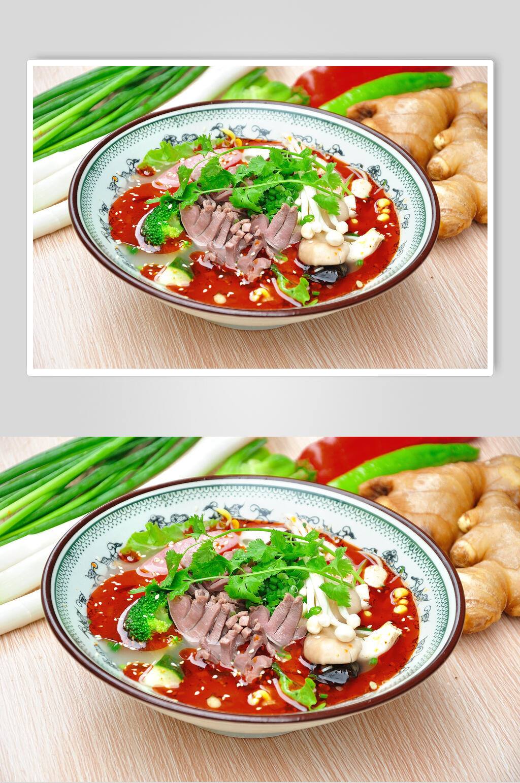 招牌时尚麻辣烫套餐食品图片素材