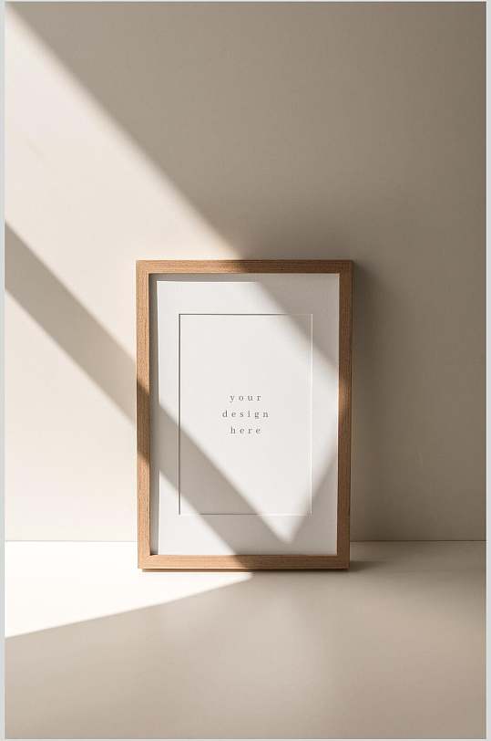 唯美立体相框样机