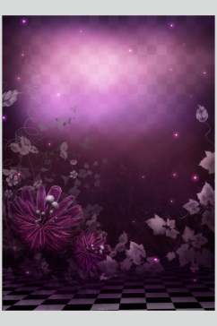 紫色哥特风图片