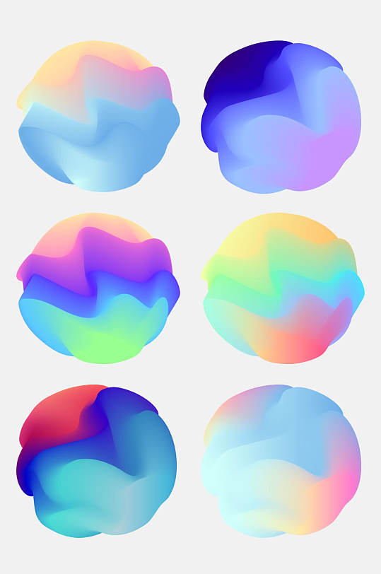 炫彩炫彩欧普几何图案免抠素材