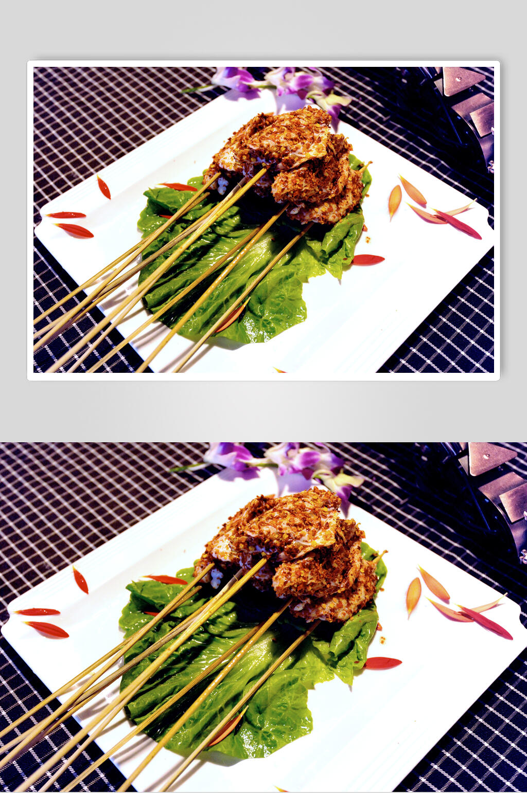 肉串美味串串烧烤图片素材