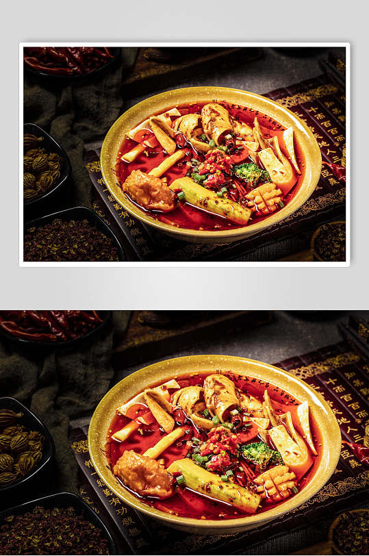 创意麻辣烫套餐图片