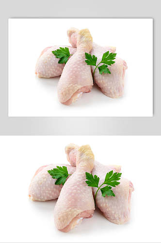 新鲜鸡腿鸡肉高清图片