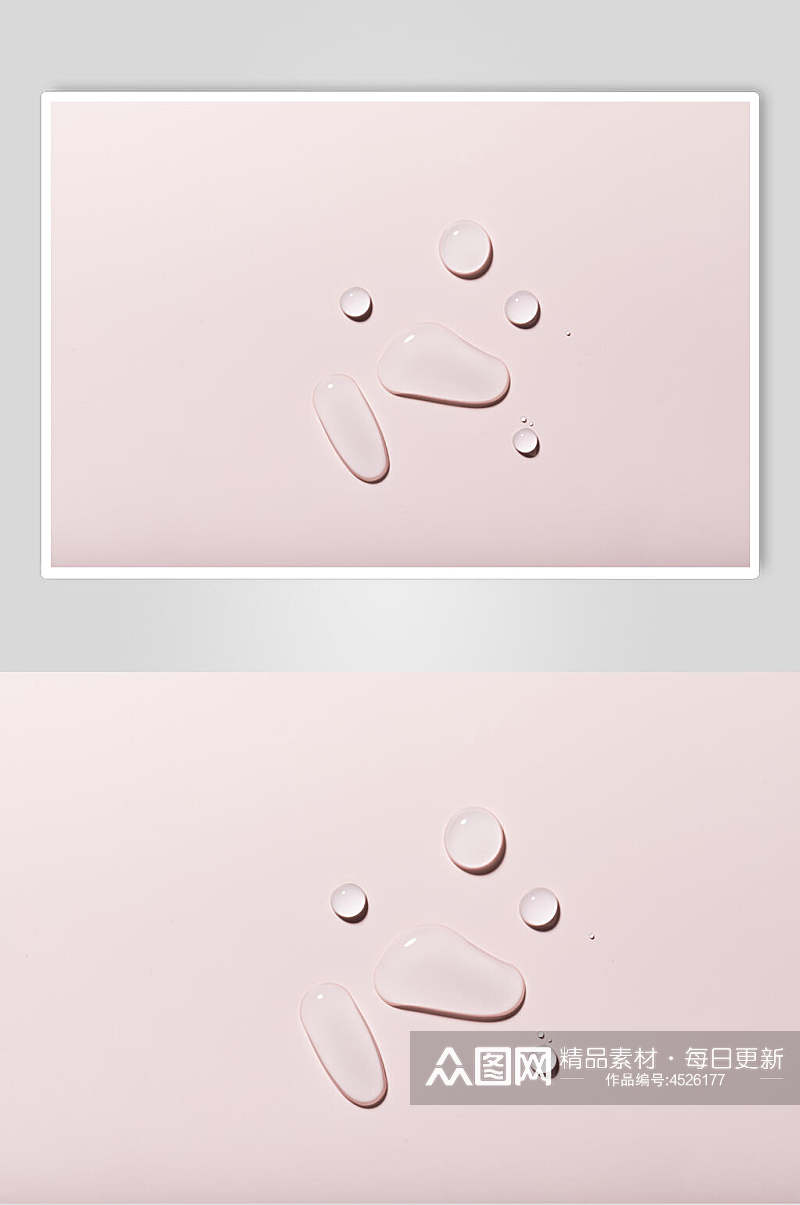 粉红色水面背景图片素材