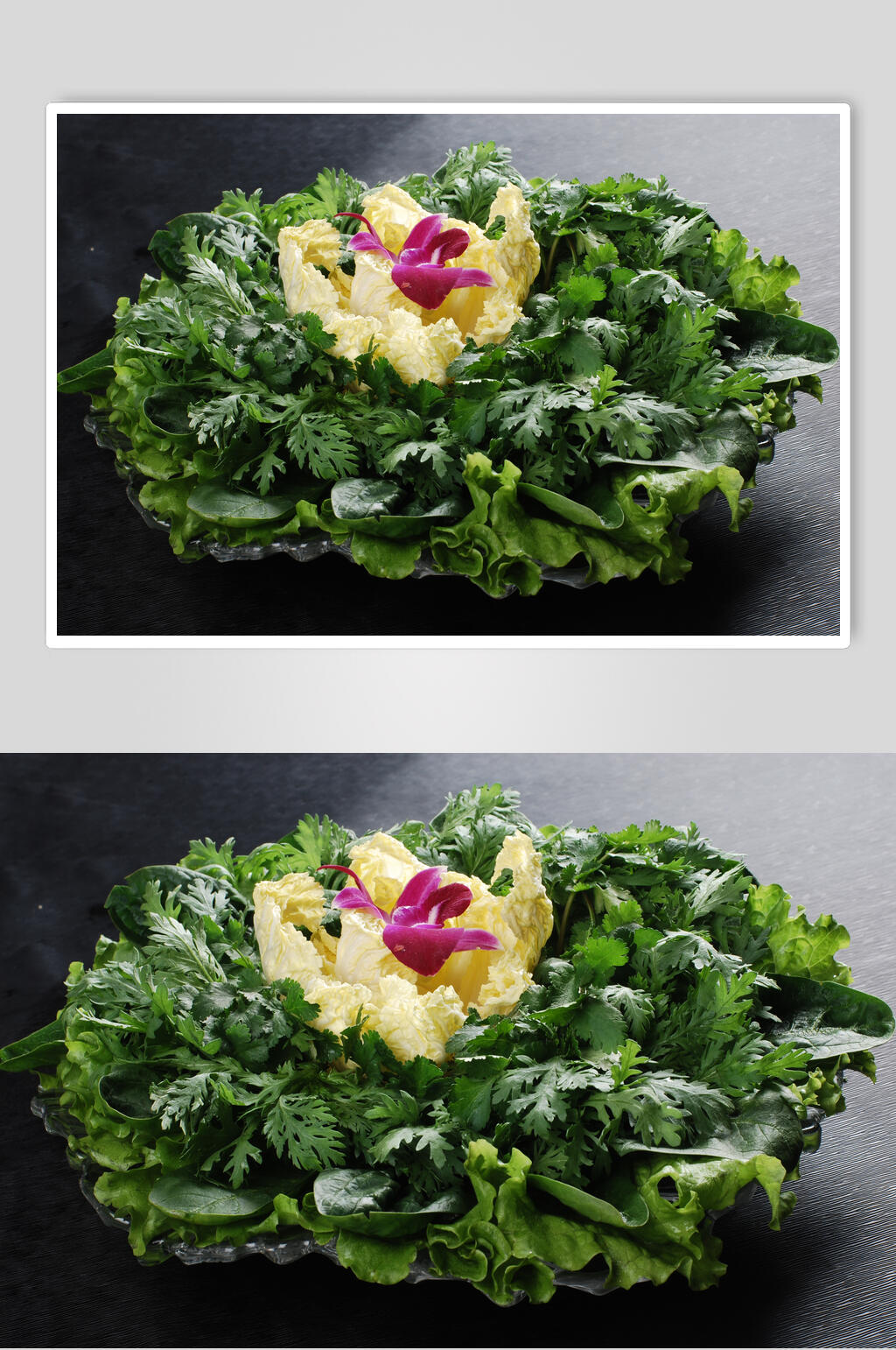蔬菜素菜大拼素材