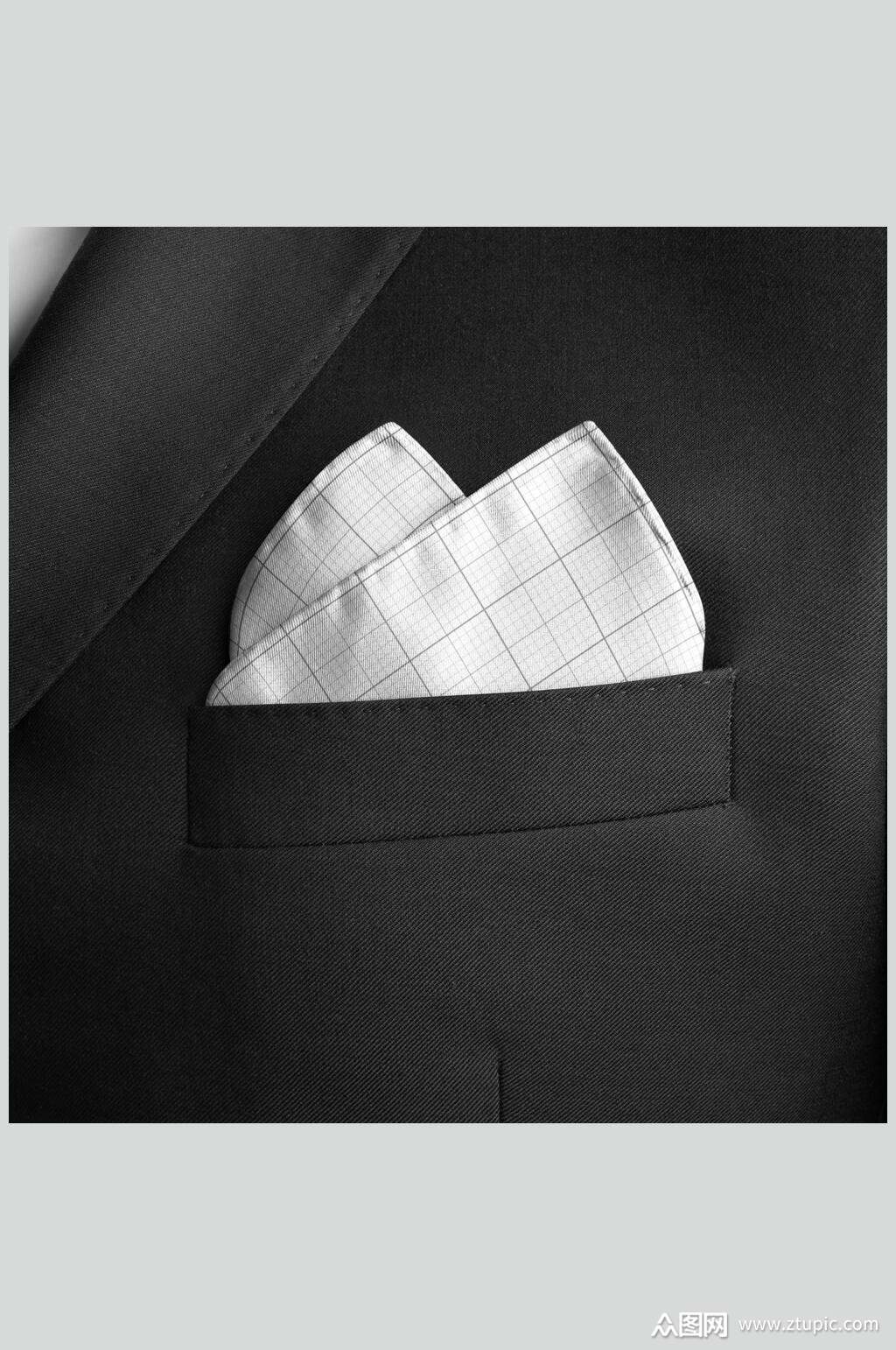 白色丝巾方巾样机模板下载-编号4522331-众图网