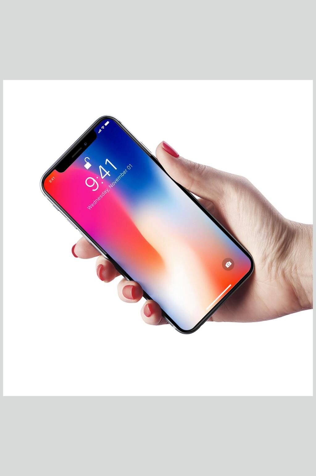 数字手掌心纹路棕手机iPad样机素材