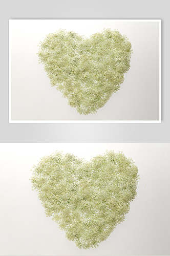 心形花团锦簇图片