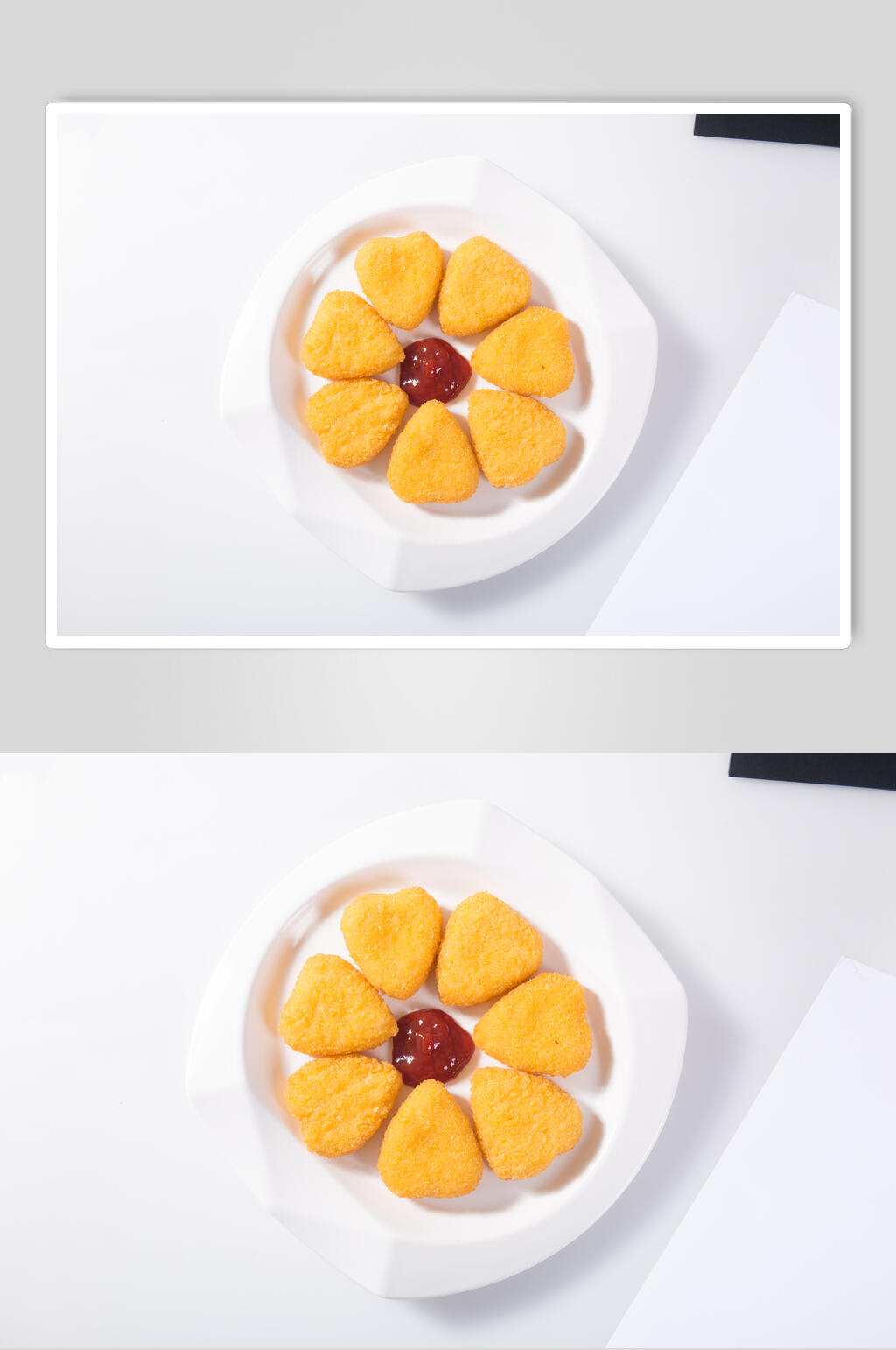鸡块炸鸡美食小吃摄影图片素材