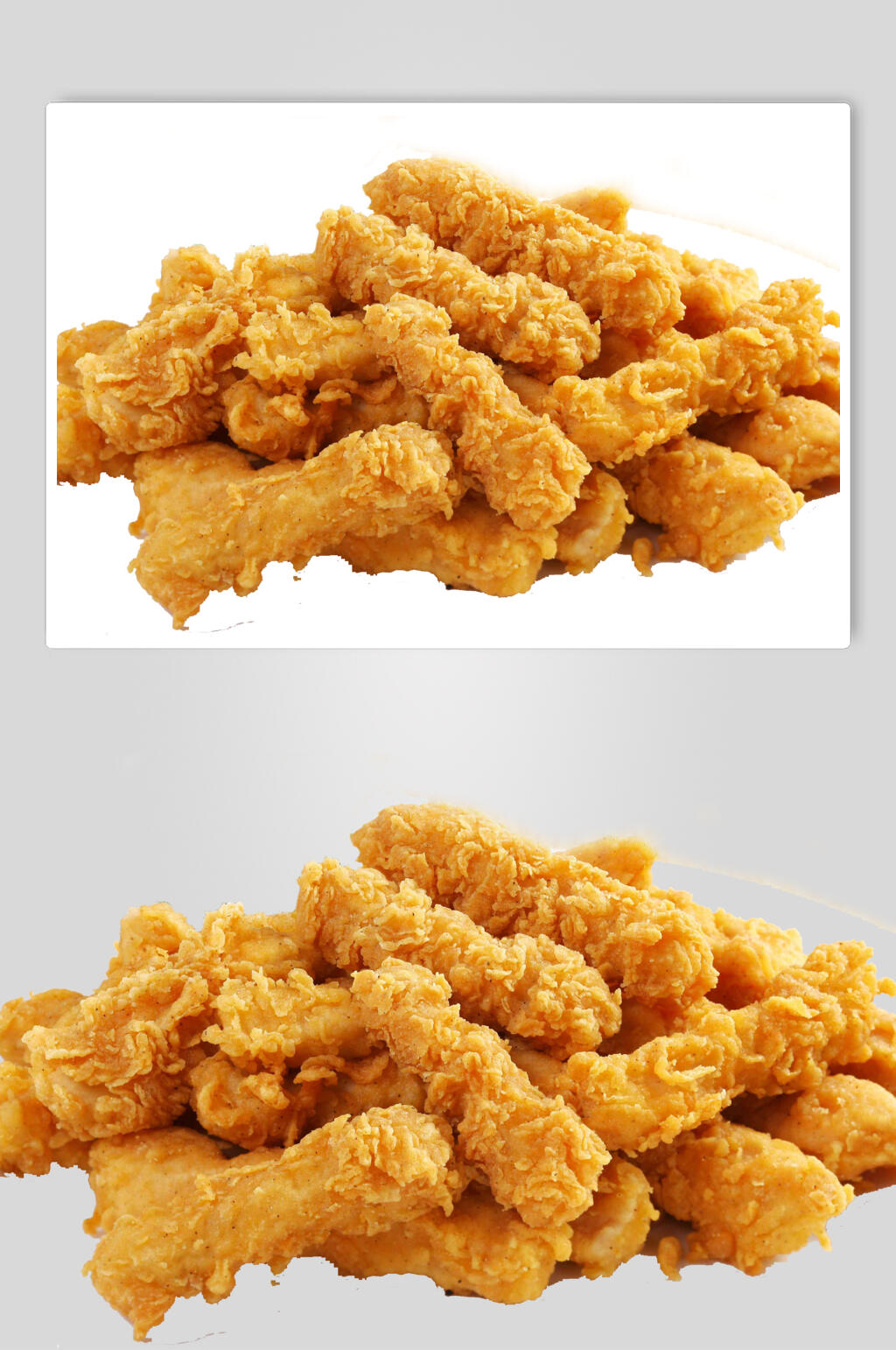 金黄美味美食炸鸡小吃高清图片素材