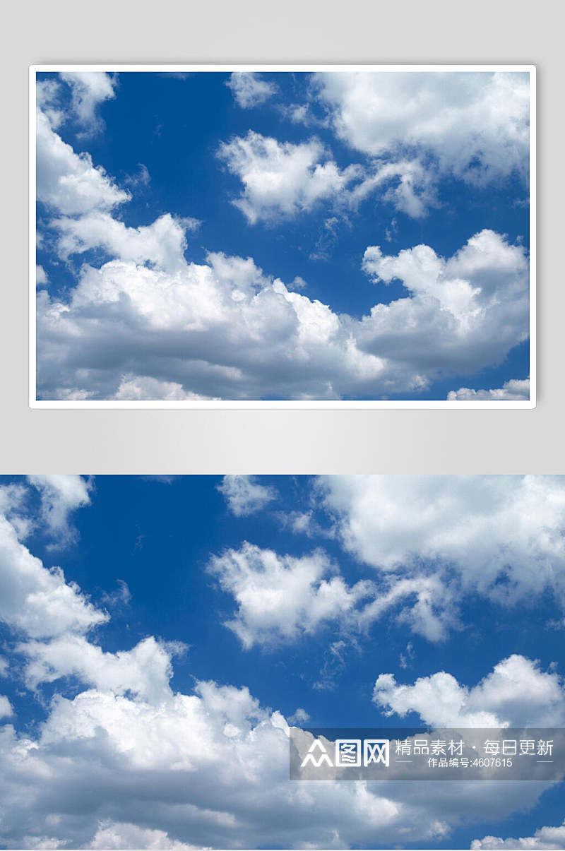 大气时尚蓝天白云图片素材