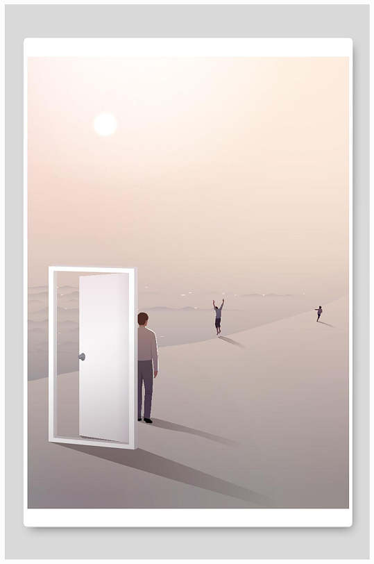 创意宇宙星空海报-众图网