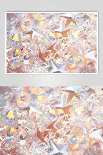 钻石彩色光斑光圈图片