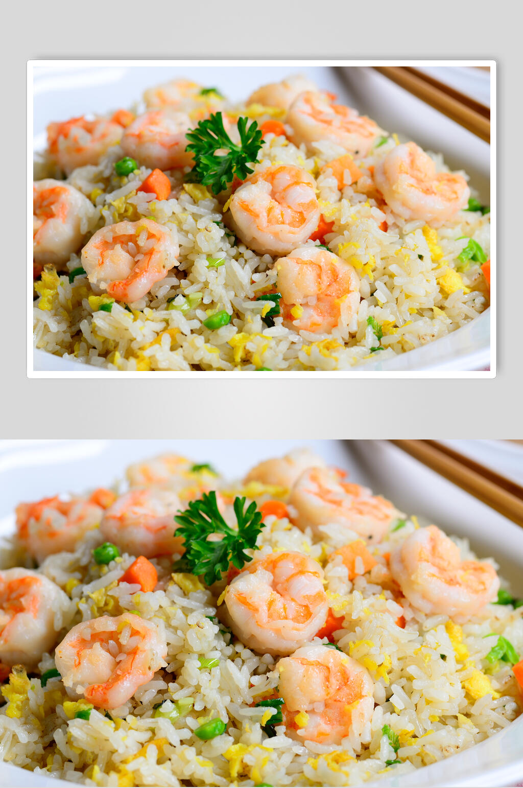 虾炒饭炒饭图片素材