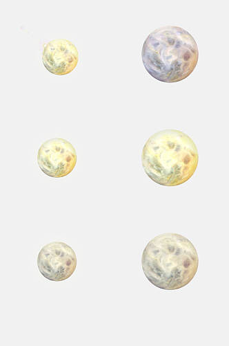 简约月球免抠素材
