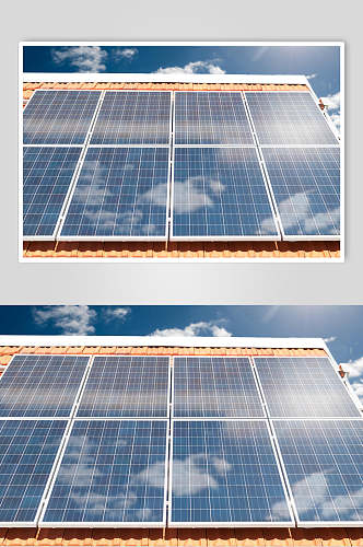 太阳能太阳能板装置图片